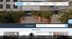 Desktop Screenshot of ch-carpentras.fr